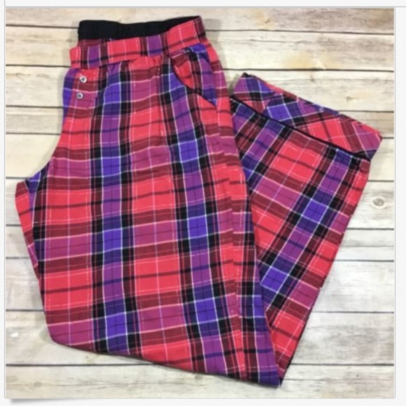 Victoria's Secret Other - Victorias Secret Plaid Lounge Pajama Pants Long